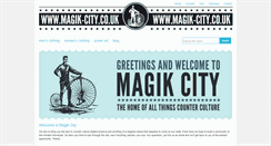 Desktop Screenshot of magik-city.co.uk